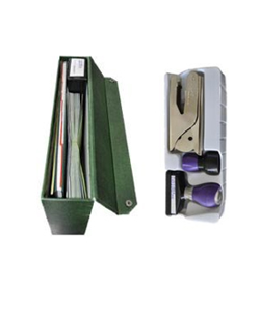 印章3枚、綠盒一個